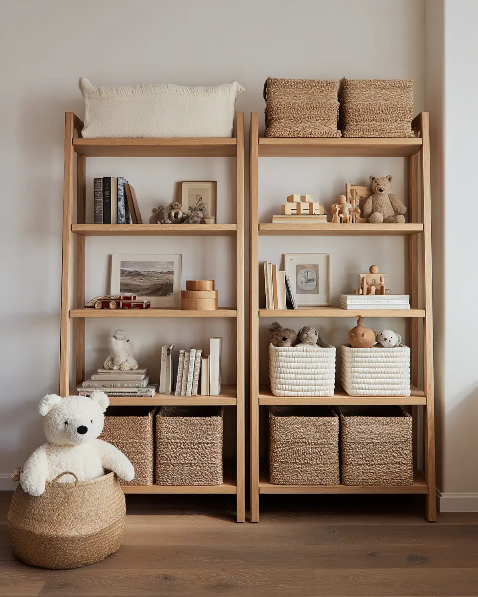 Narrow Contemporary Nursery Decor Ideas