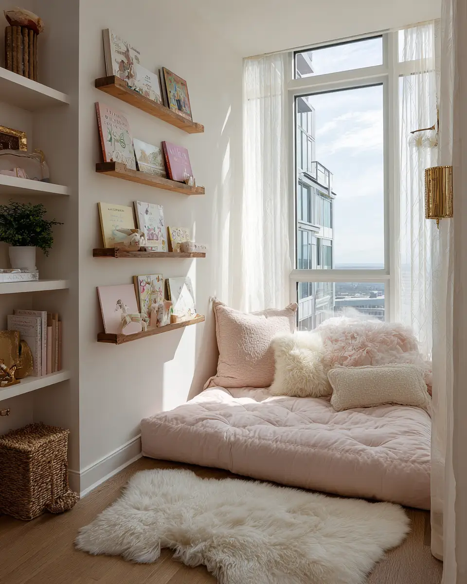 Narrow Contemporary Nursery Decor Ideas