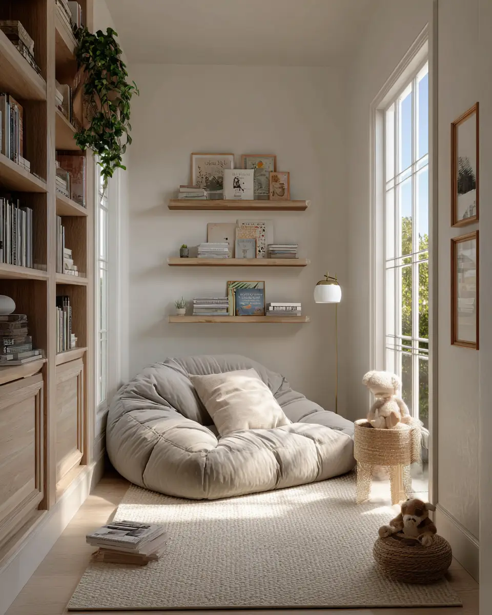 Narrow Contemporary Nursery Decor Ideas