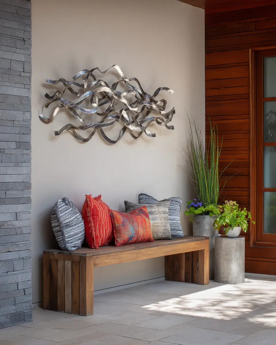 Narrow Contemporary Porch Decor Ideas