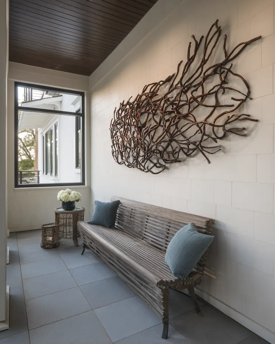 Narrow Contemporary Porch Decor Ideas