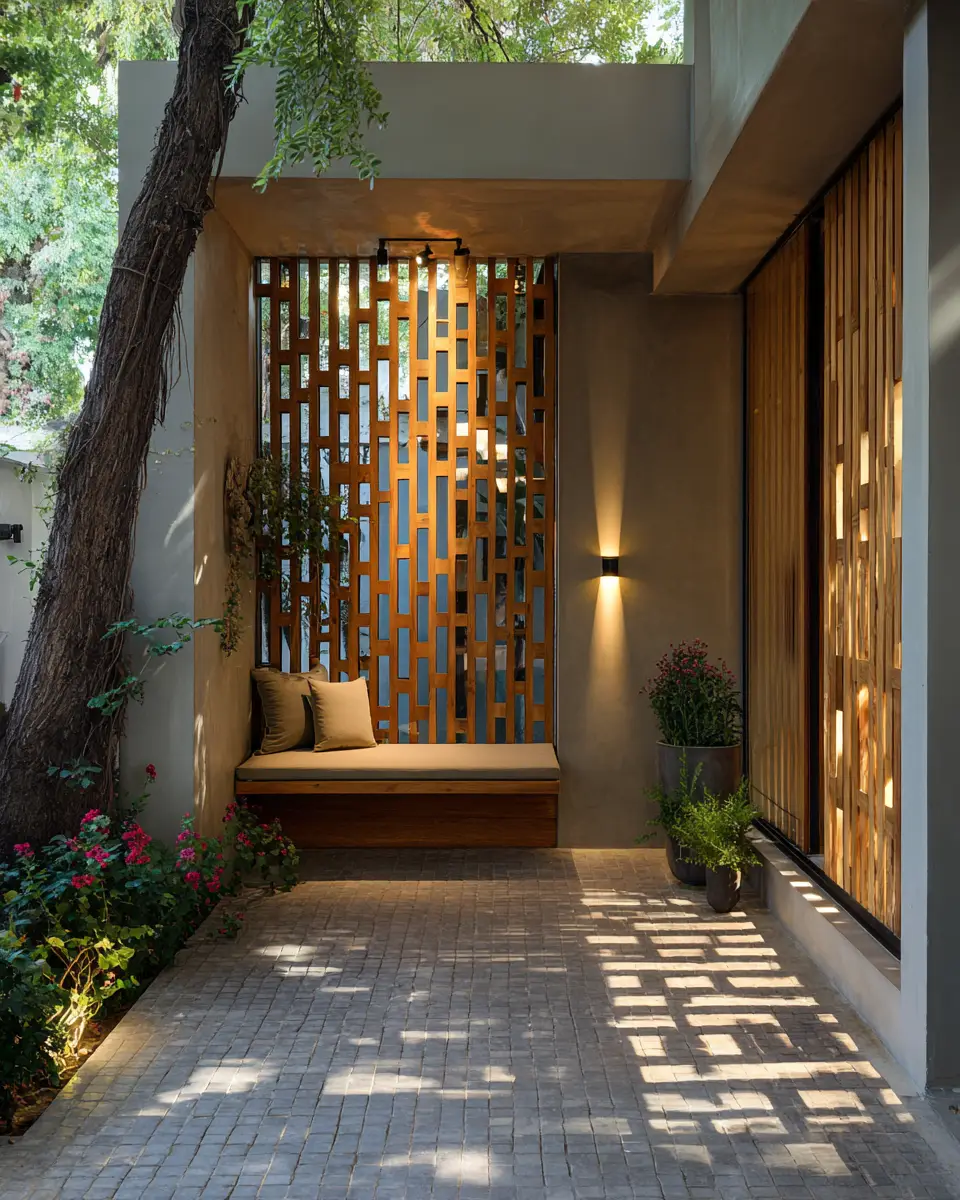 Narrow Contemporary Porch Decor Ideas