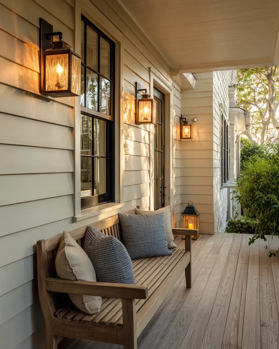 Narrow Contemporary Porch Decor Ideas