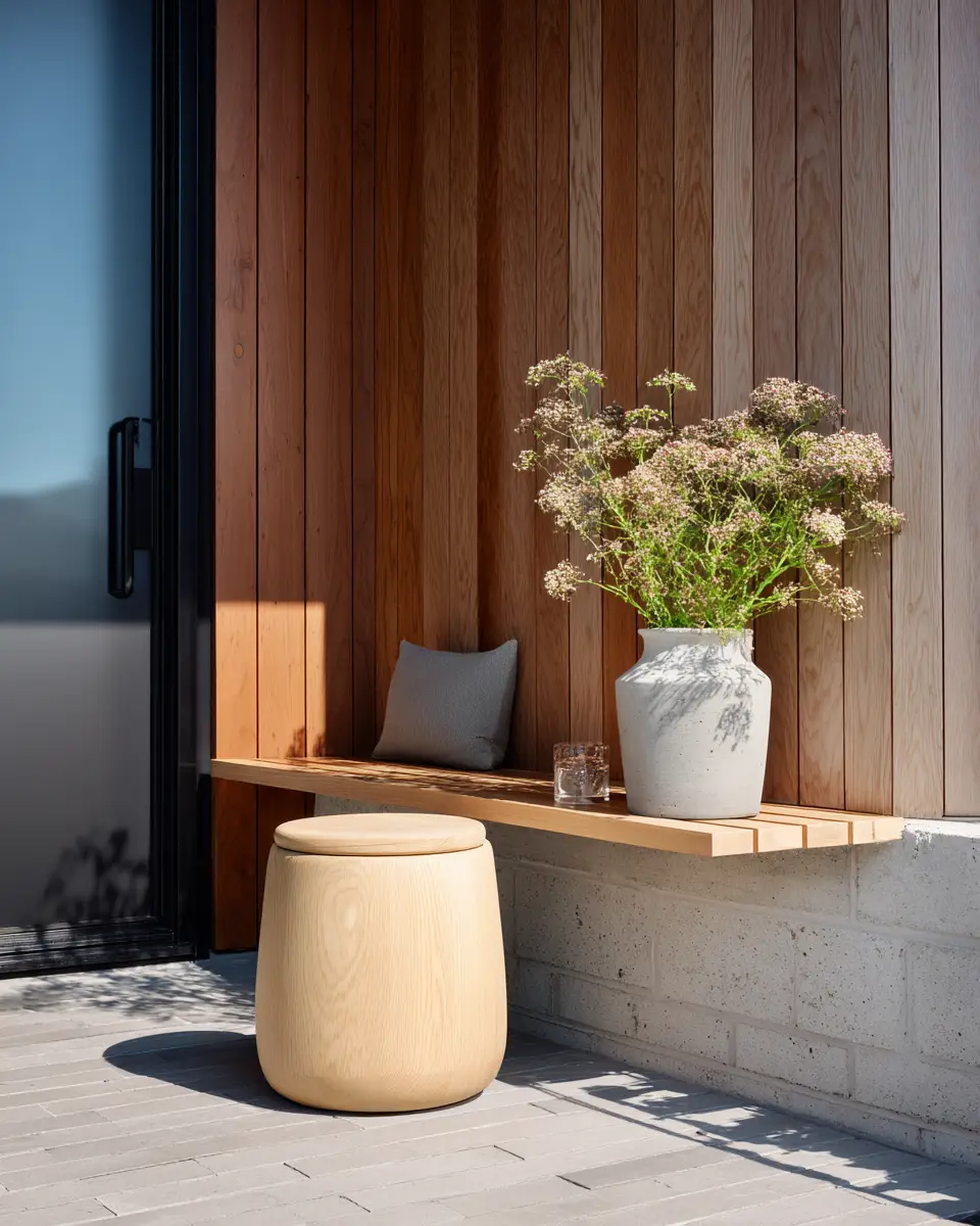 Narrow Contemporary Porch Decor Ideas