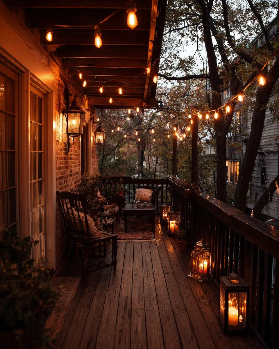 Narrow Farmhouse Balcony Decor Ideas