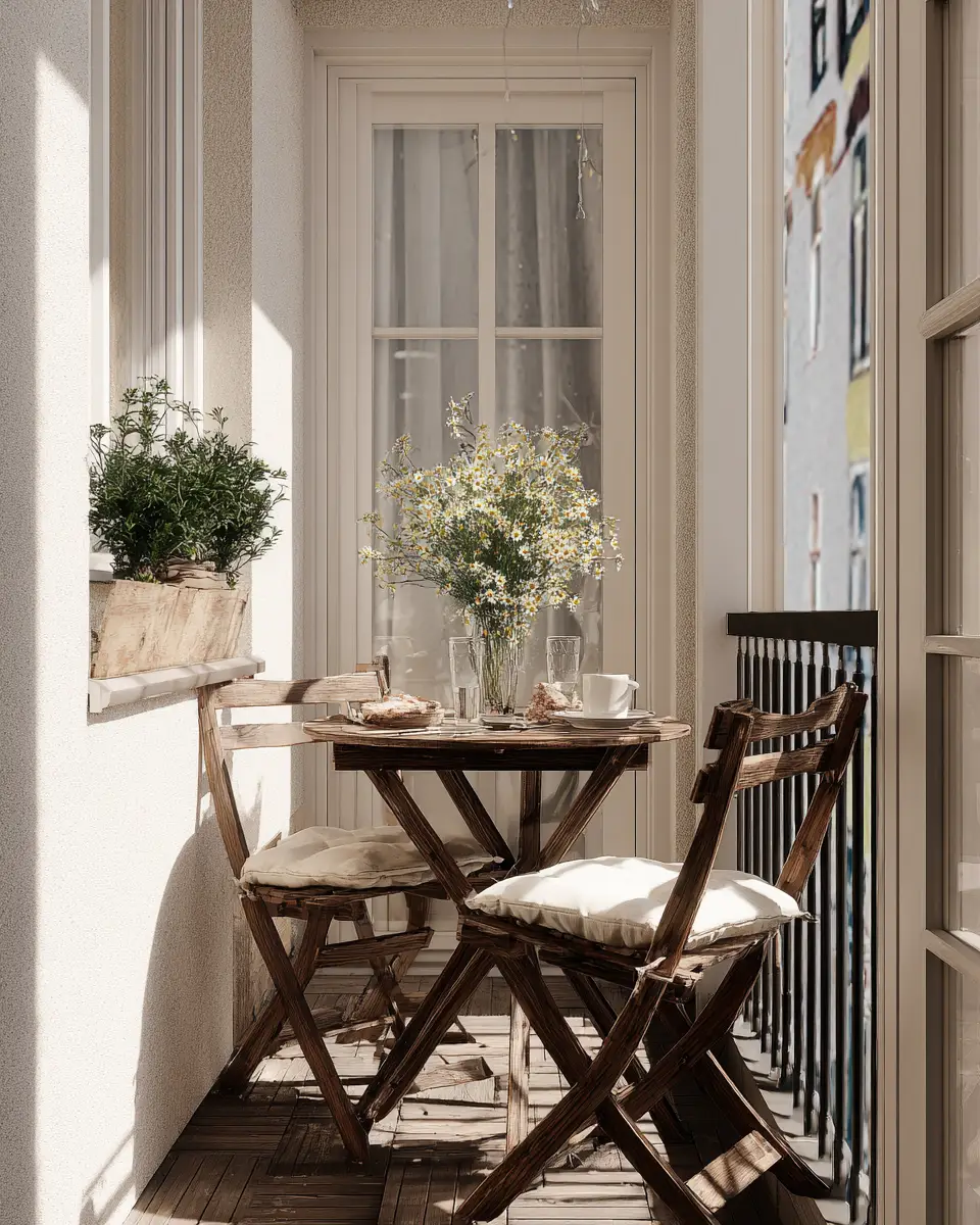 Narrow Farmhouse Balcony Decor Ideas