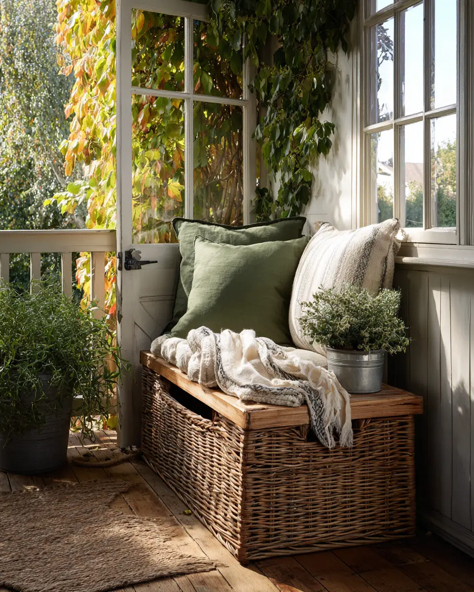 Narrow Farmhouse Balcony Decor Ideas