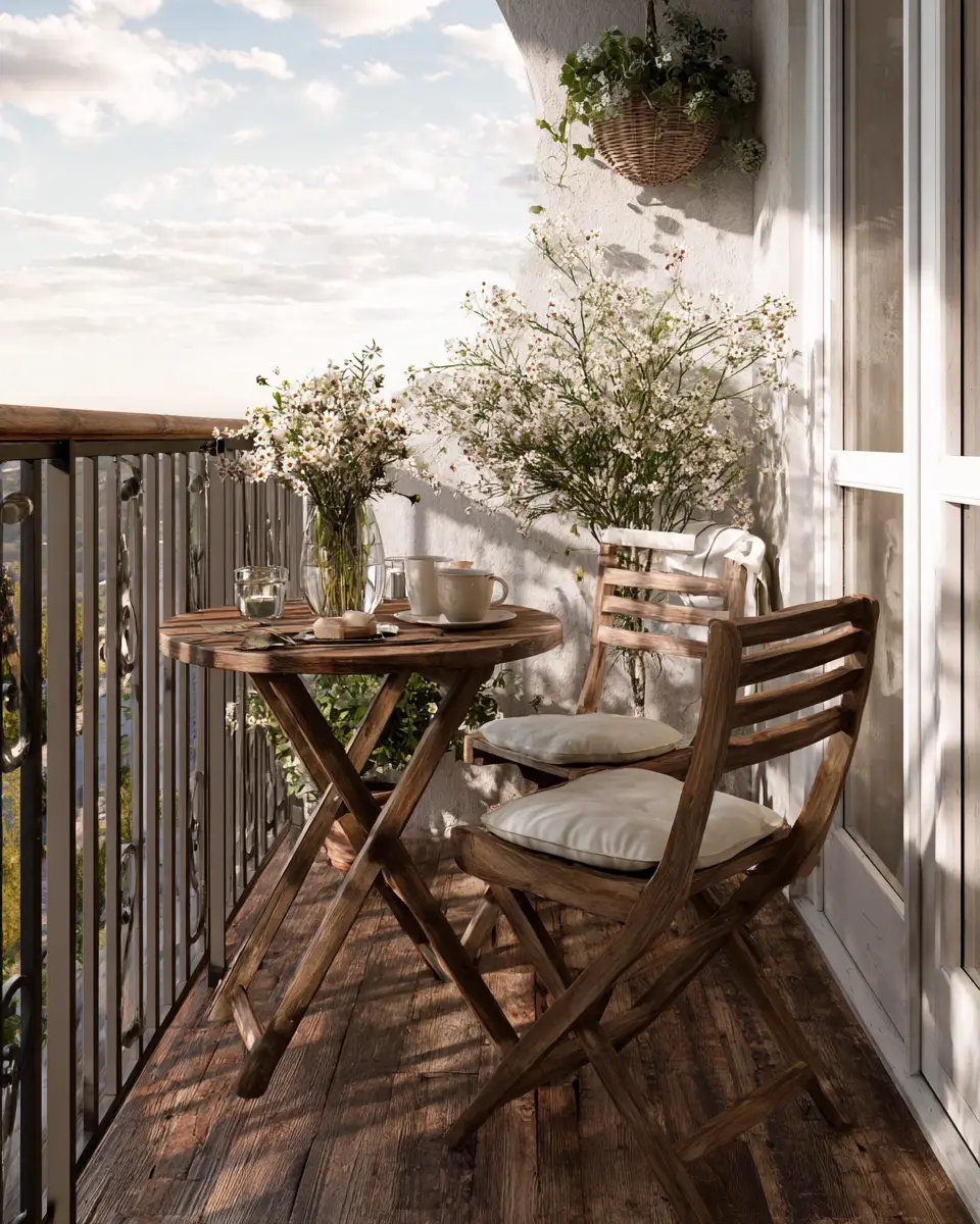 Narrow Farmhouse Balcony Decor Ideas