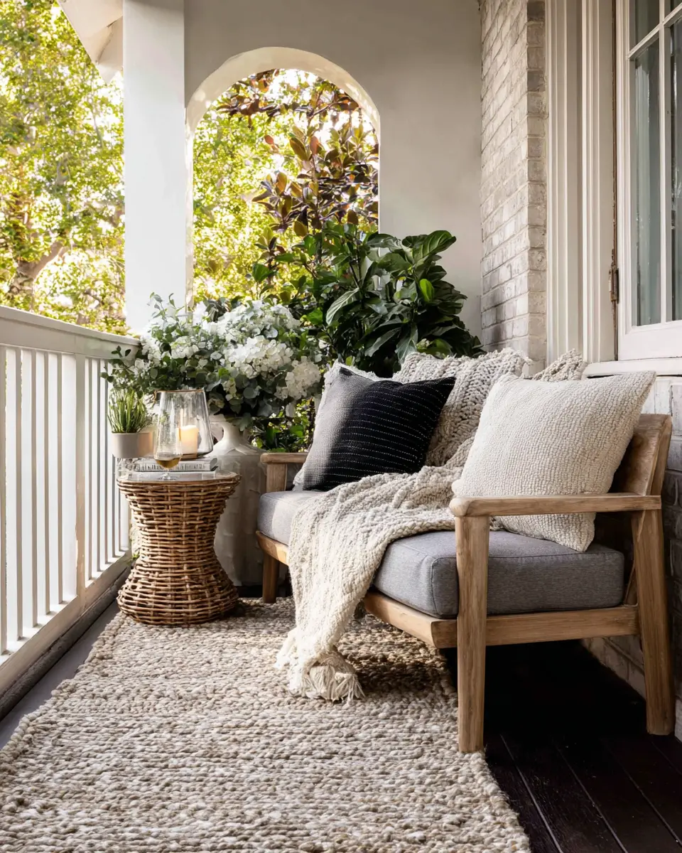 Narrow Farmhouse Balcony Decor Ideas