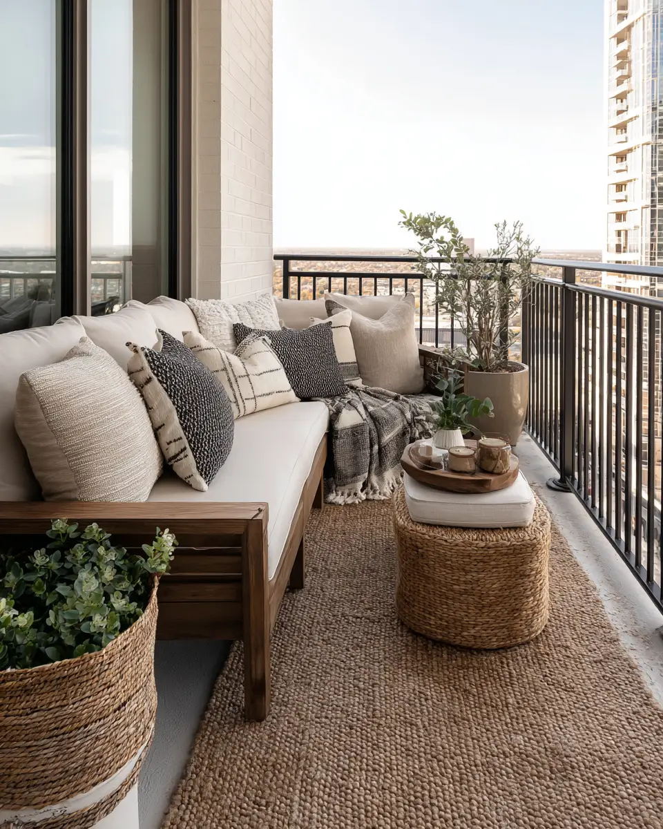 Narrow Farmhouse Balcony Decor Ideas