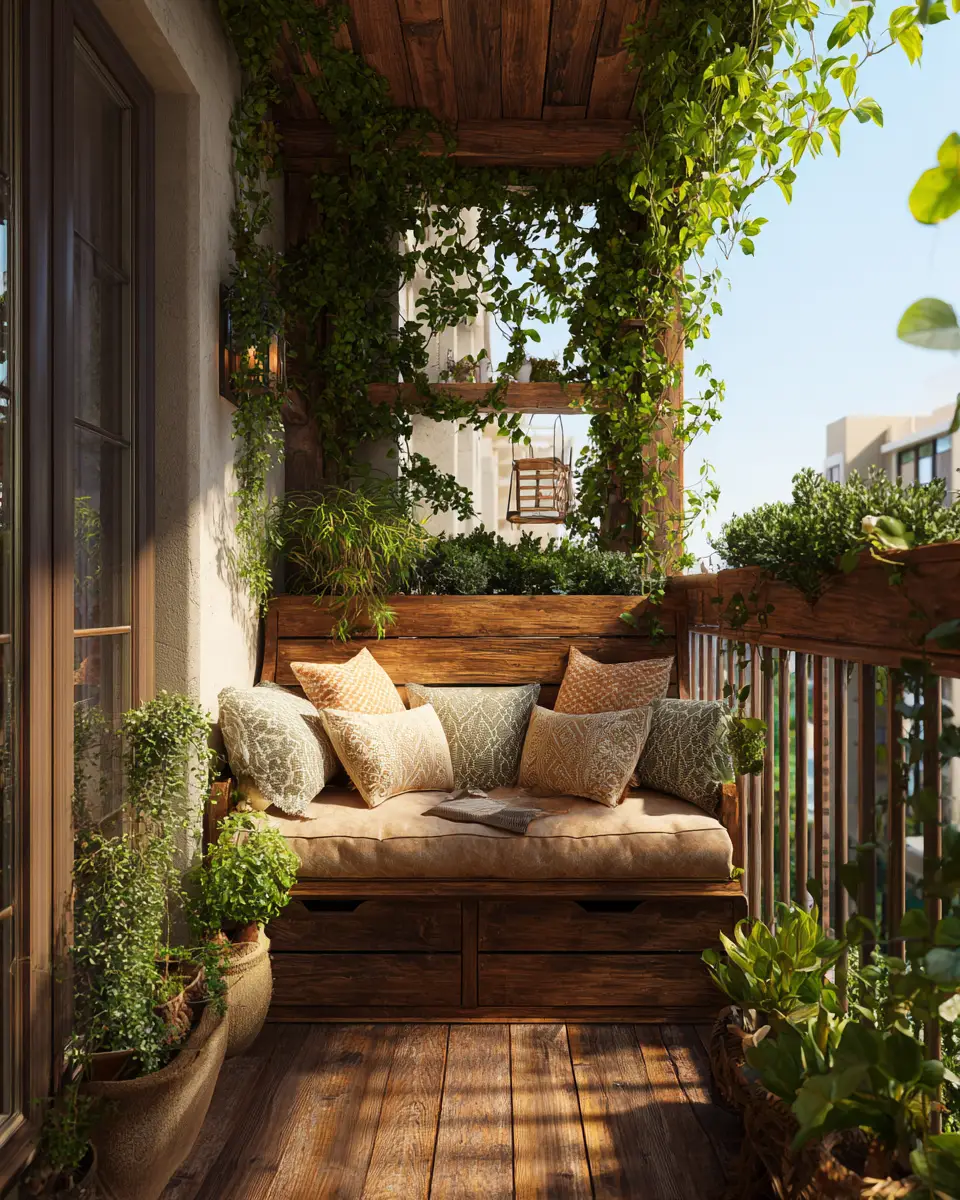 Narrow Farmhouse Balcony Decor Ideas