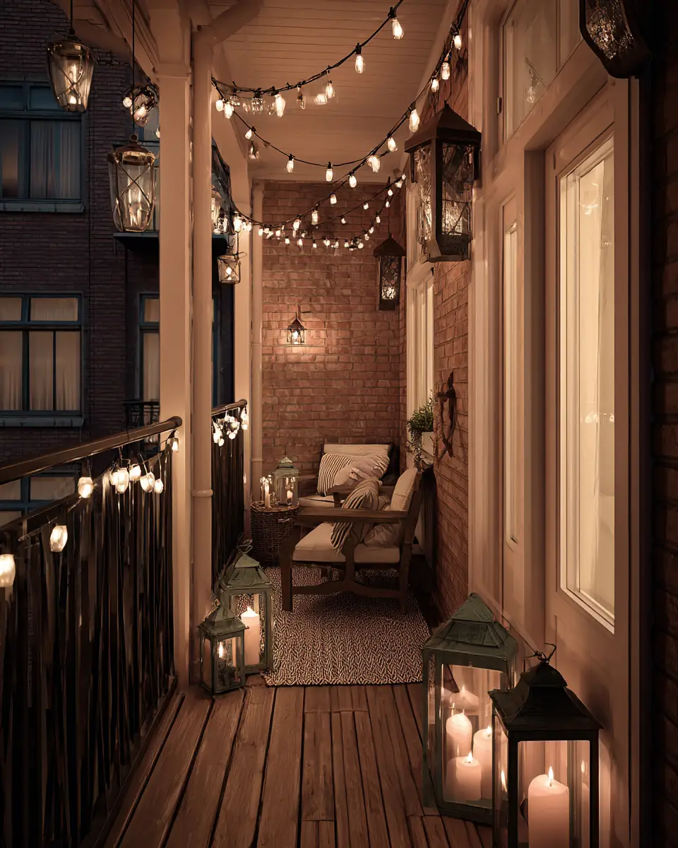 Narrow Farmhouse Balcony Decor Ideas