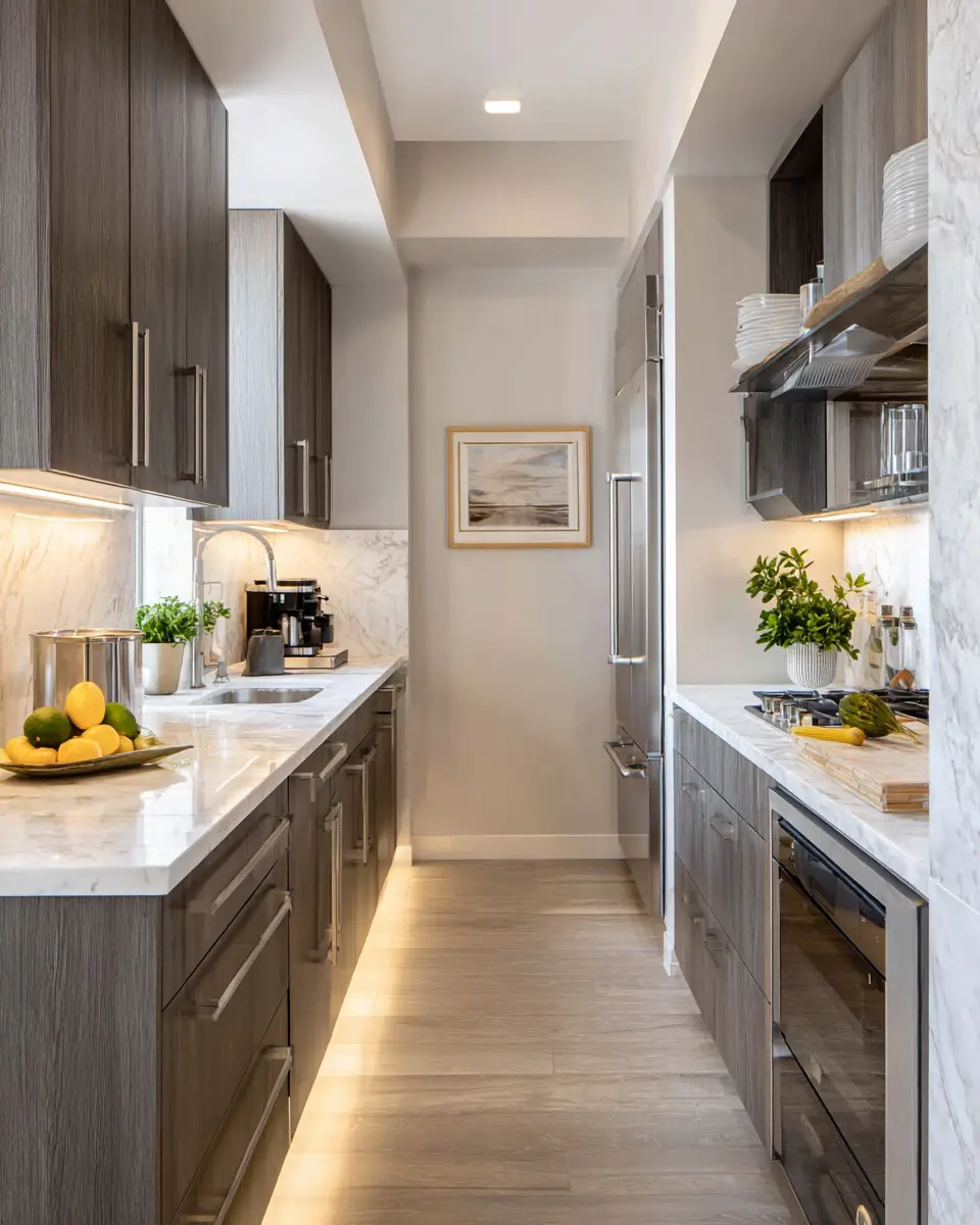 Narrow Kitchen Decor Ideas