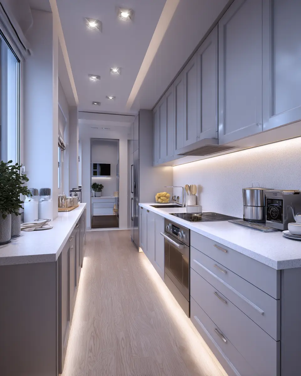 Narrow Kitchen Decor Ideas