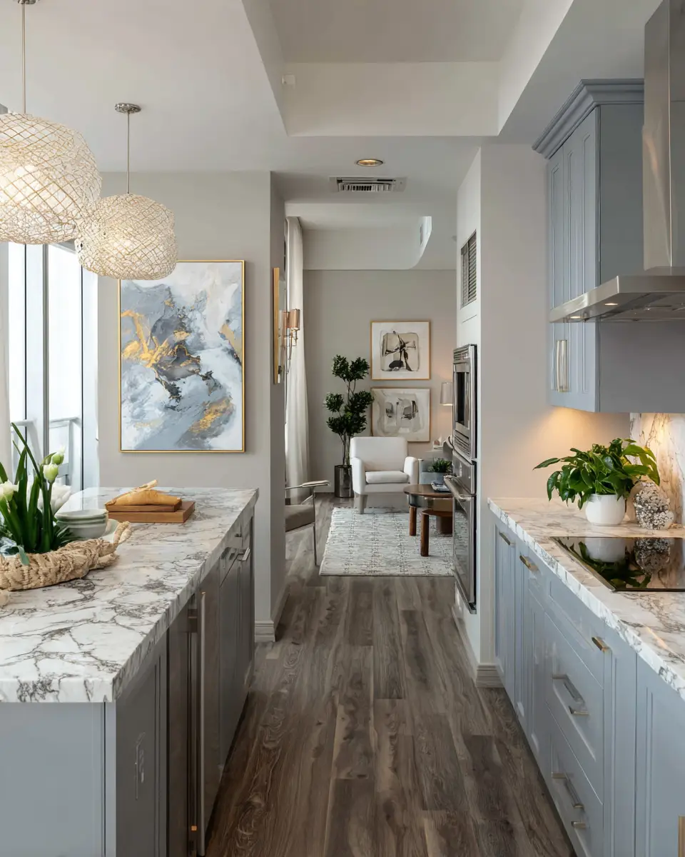 Narrow Kitchen Decor Ideas