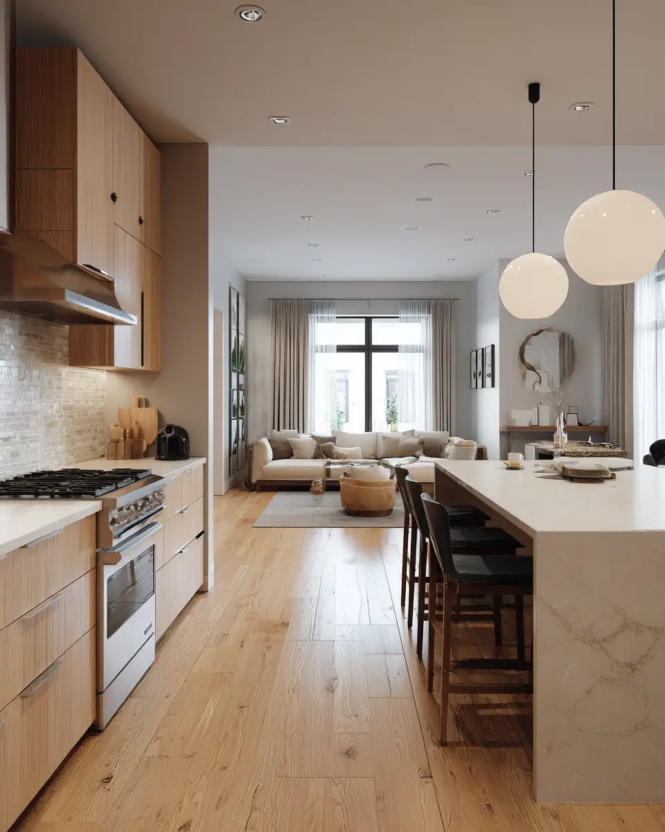 Narrow Kitchen Decor Ideas