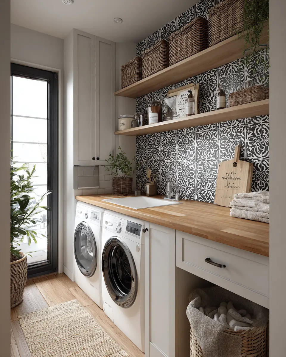 Narrow Laundry Room Decor Ideas
