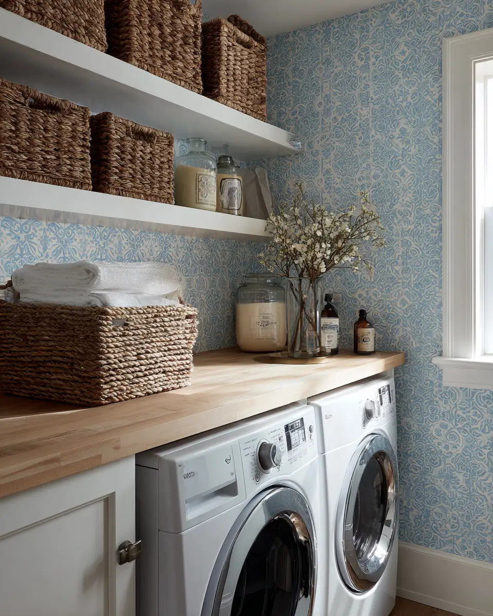 Narrow Laundry Room Decor Ideas