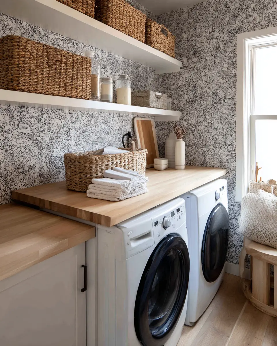 Narrow Laundry Room Decor Ideas