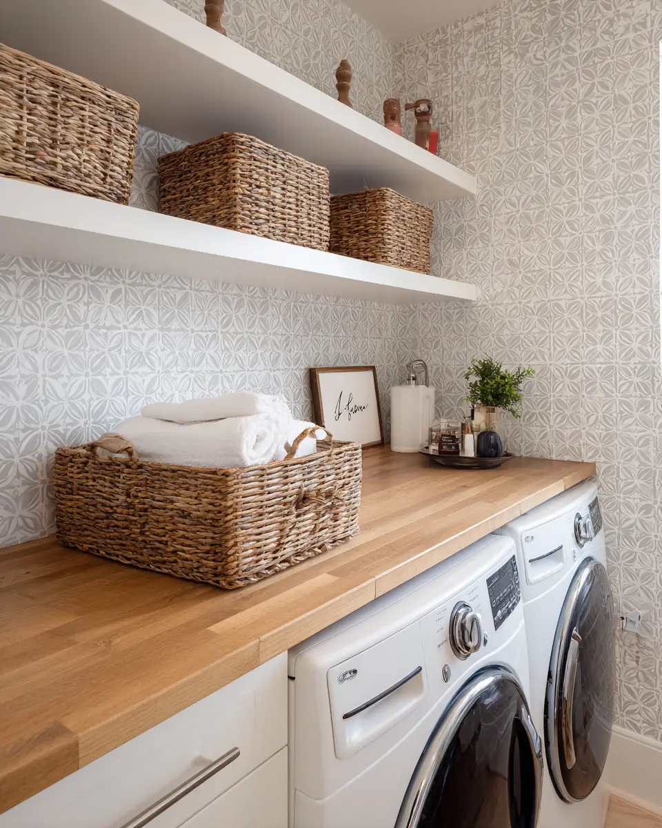 Narrow Laundry Room Decor Ideas