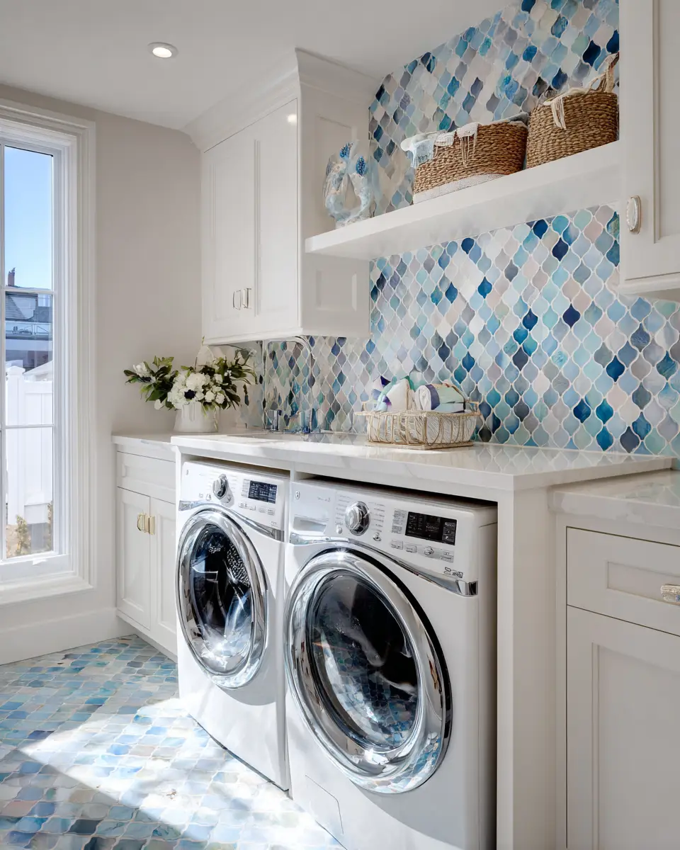 Narrow Laundry Room Decor Ideas