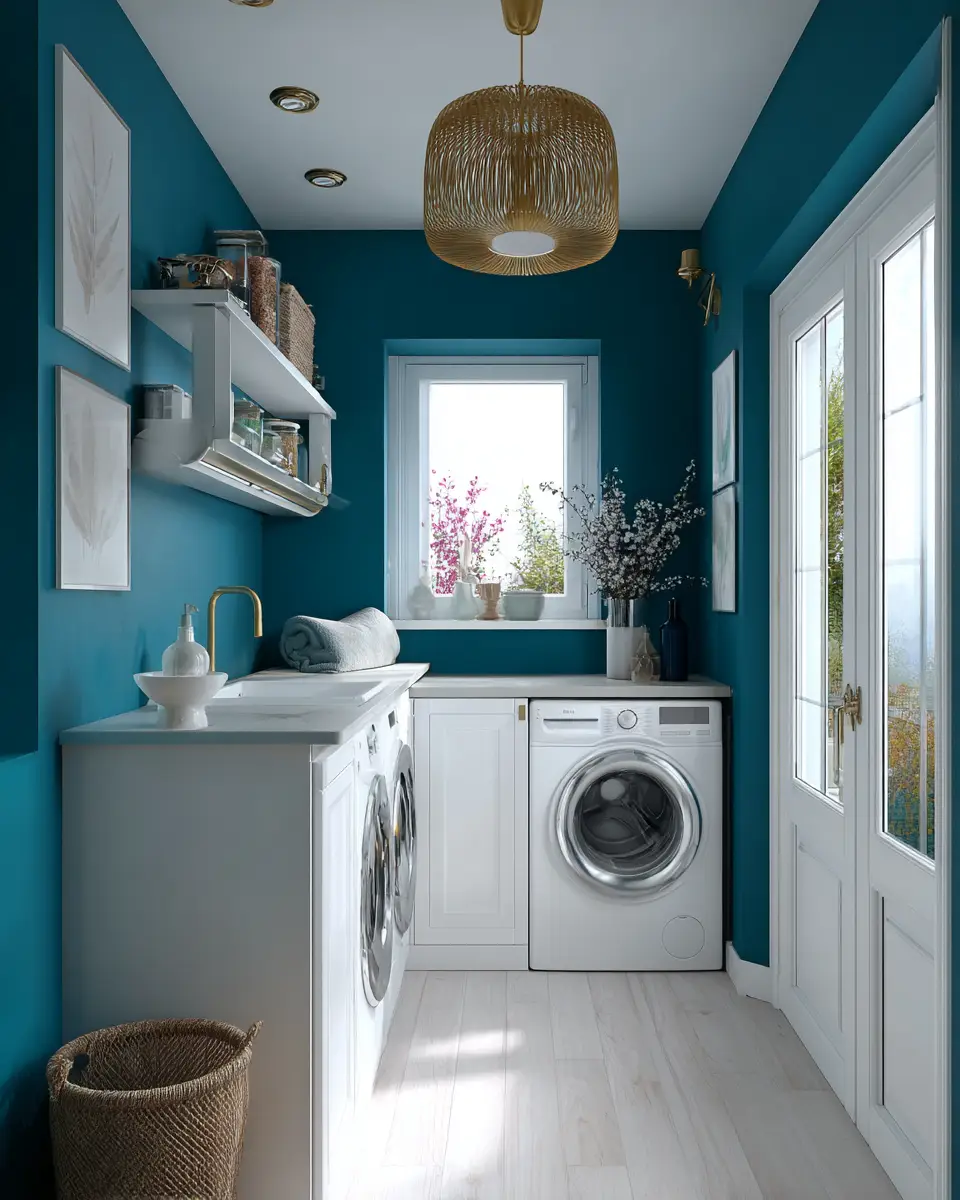 Narrow Laundry Room Decor Ideas