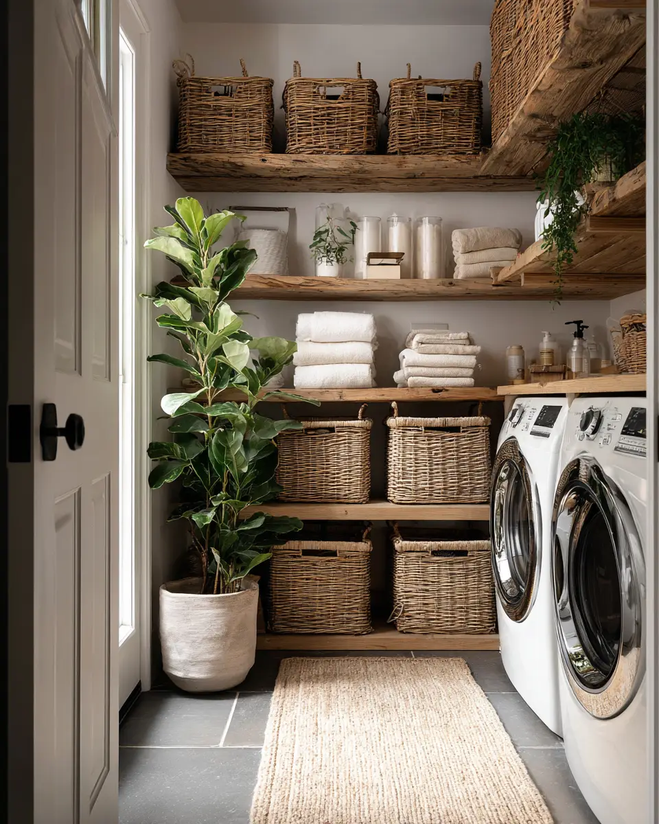 Narrow Laundry Room Decor Ideas
