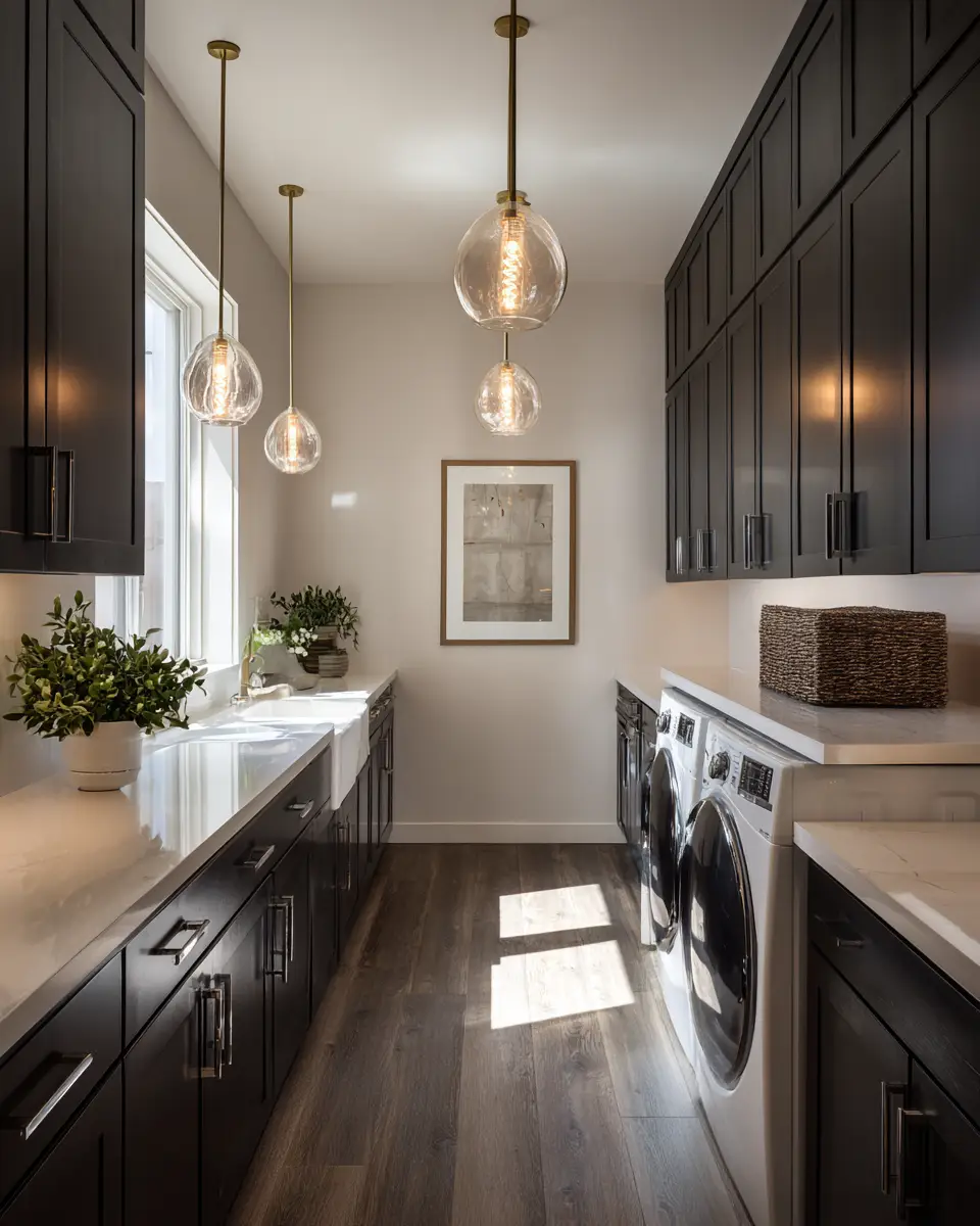 Narrow Laundry Room Decor Ideas