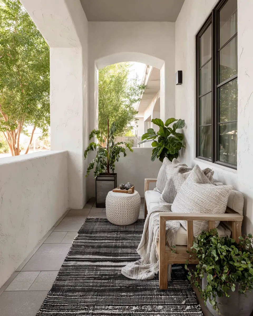 Narrow Modern Porch Decor Ideas
