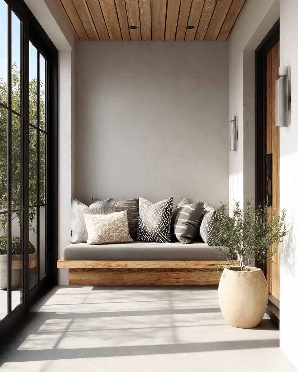 Narrow Modern Porch Decor Ideas