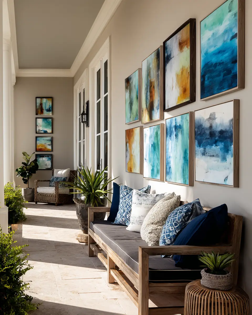 Narrow Modern Porch Decor Ideas