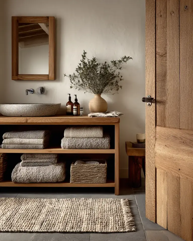 Natural Bathroom Decor Ideas - Featured