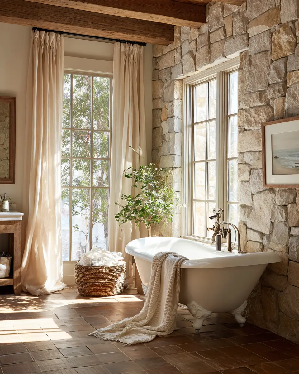 Natural Bathroom Decor Ideas
