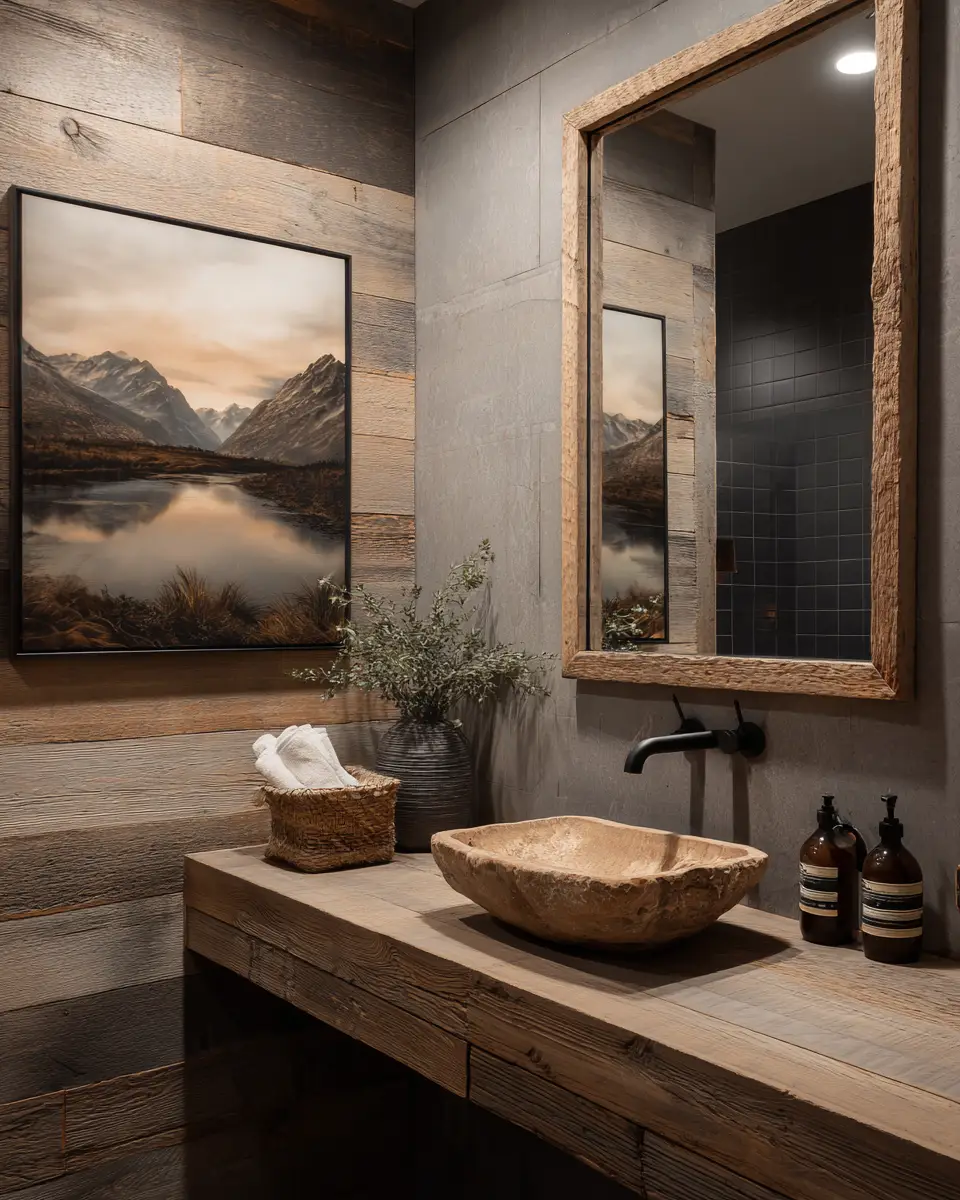 Natural Bathroom Decor Ideas