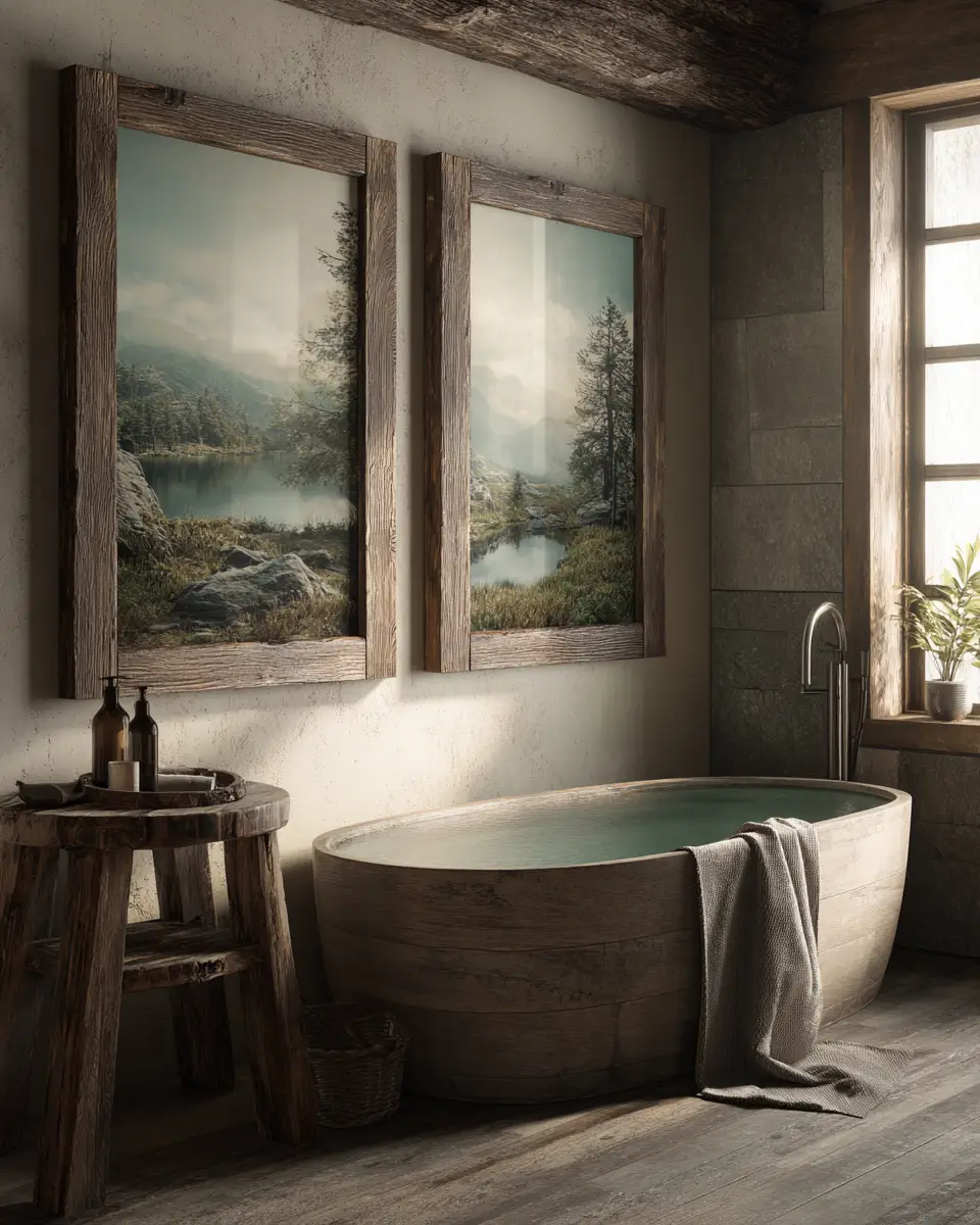 Natural Bathroom Decor Ideas