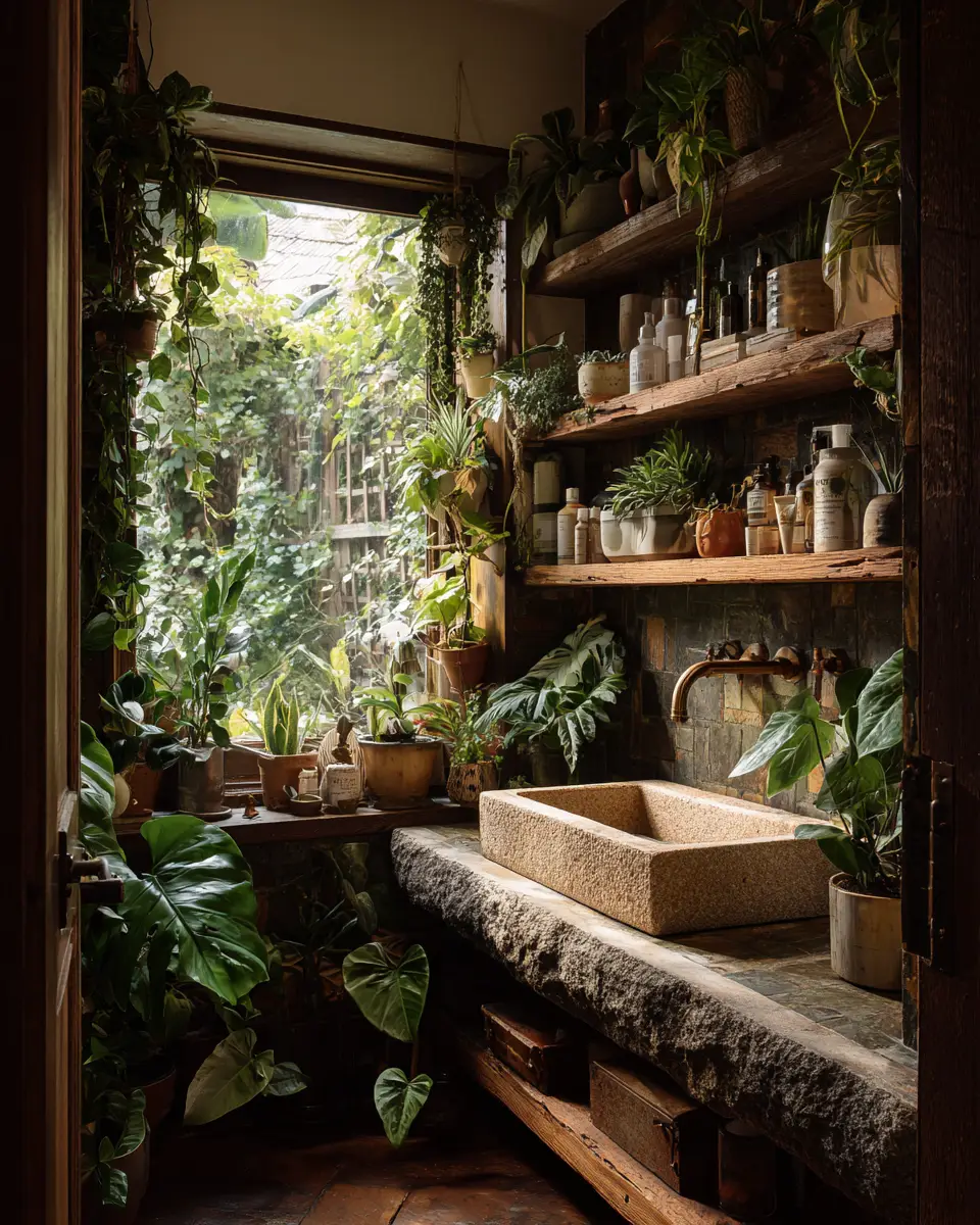 Natural Bathroom Decor Ideas