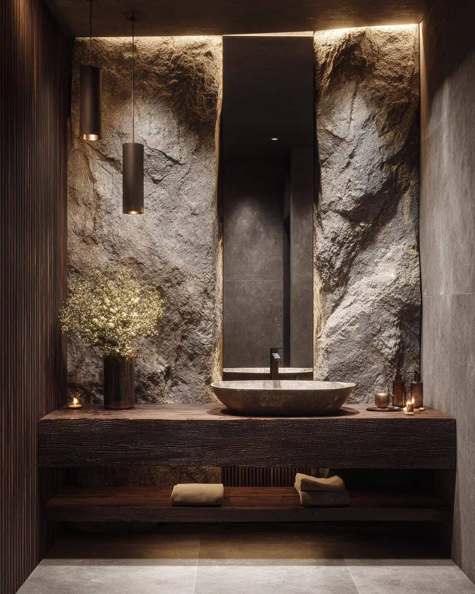 Natural Bathroom Decor Ideas