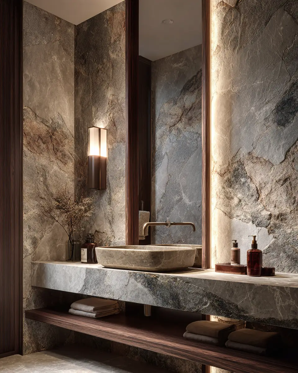 Natural Bathroom Decor Ideas