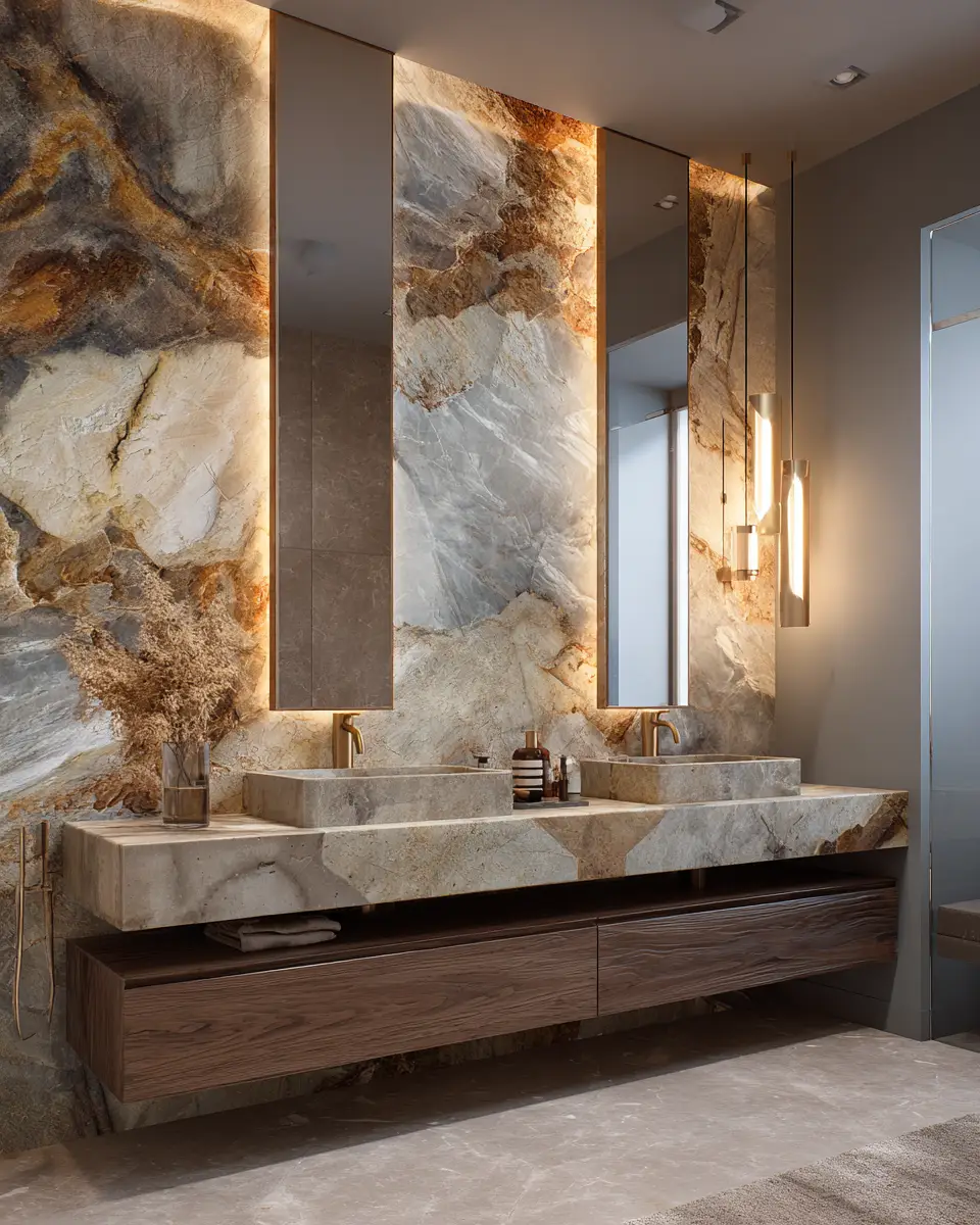 Natural Bathroom Decor Ideas