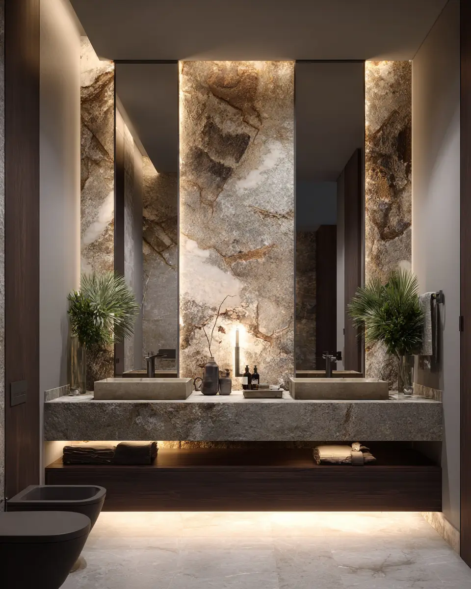 Natural Bathroom Decor Ideas