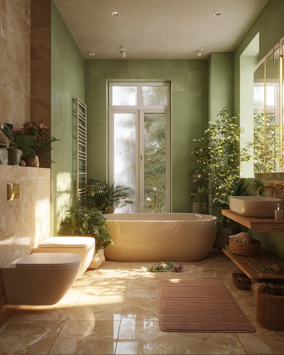 Natural Bathroom Decor Ideas