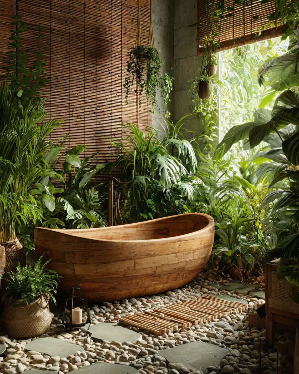 Natural Bathroom Decor Ideas