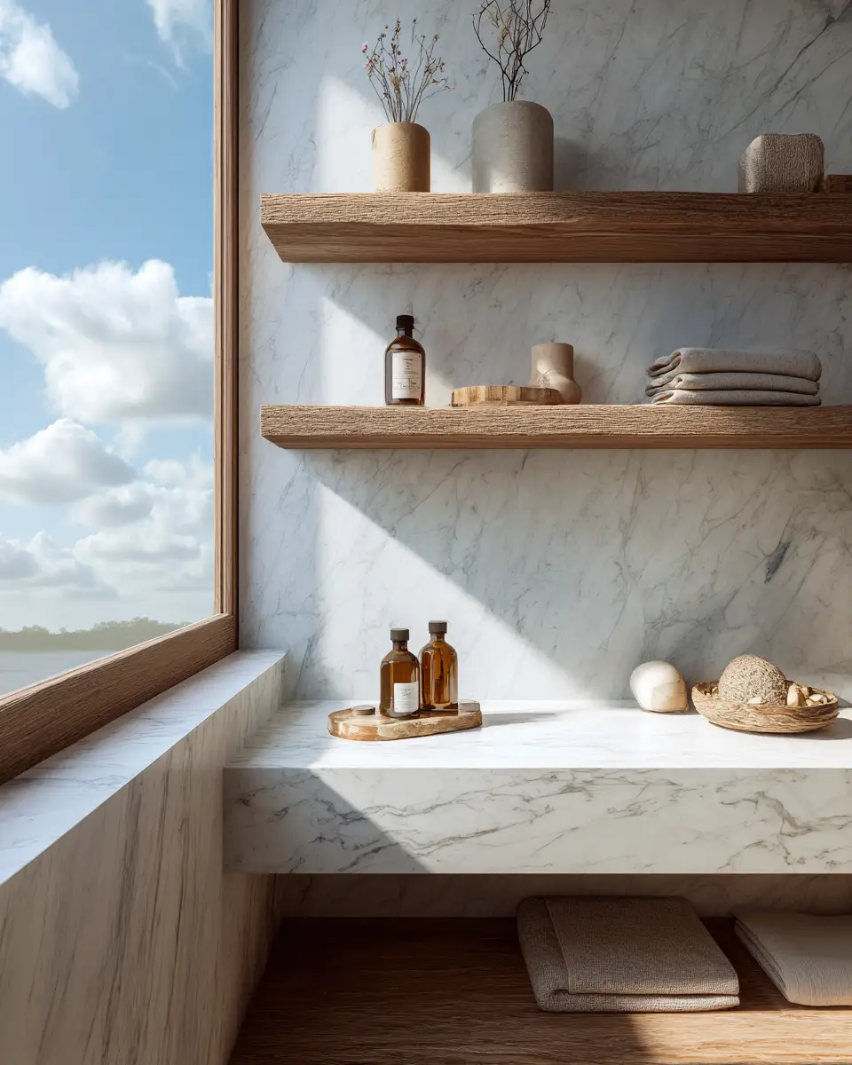 Natural Bathroom Decor Ideas