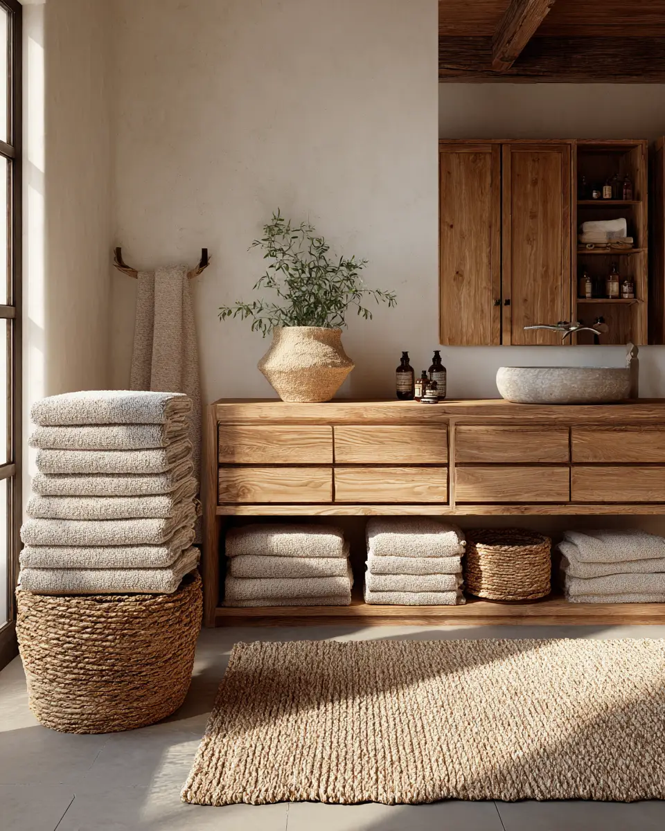 Natural Bathroom Decor Ideas