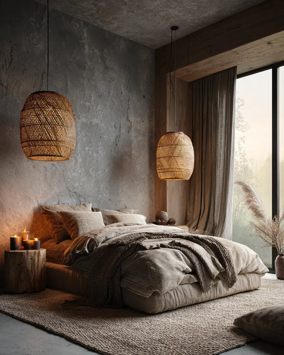 Natural Bedroom Decor Ideas