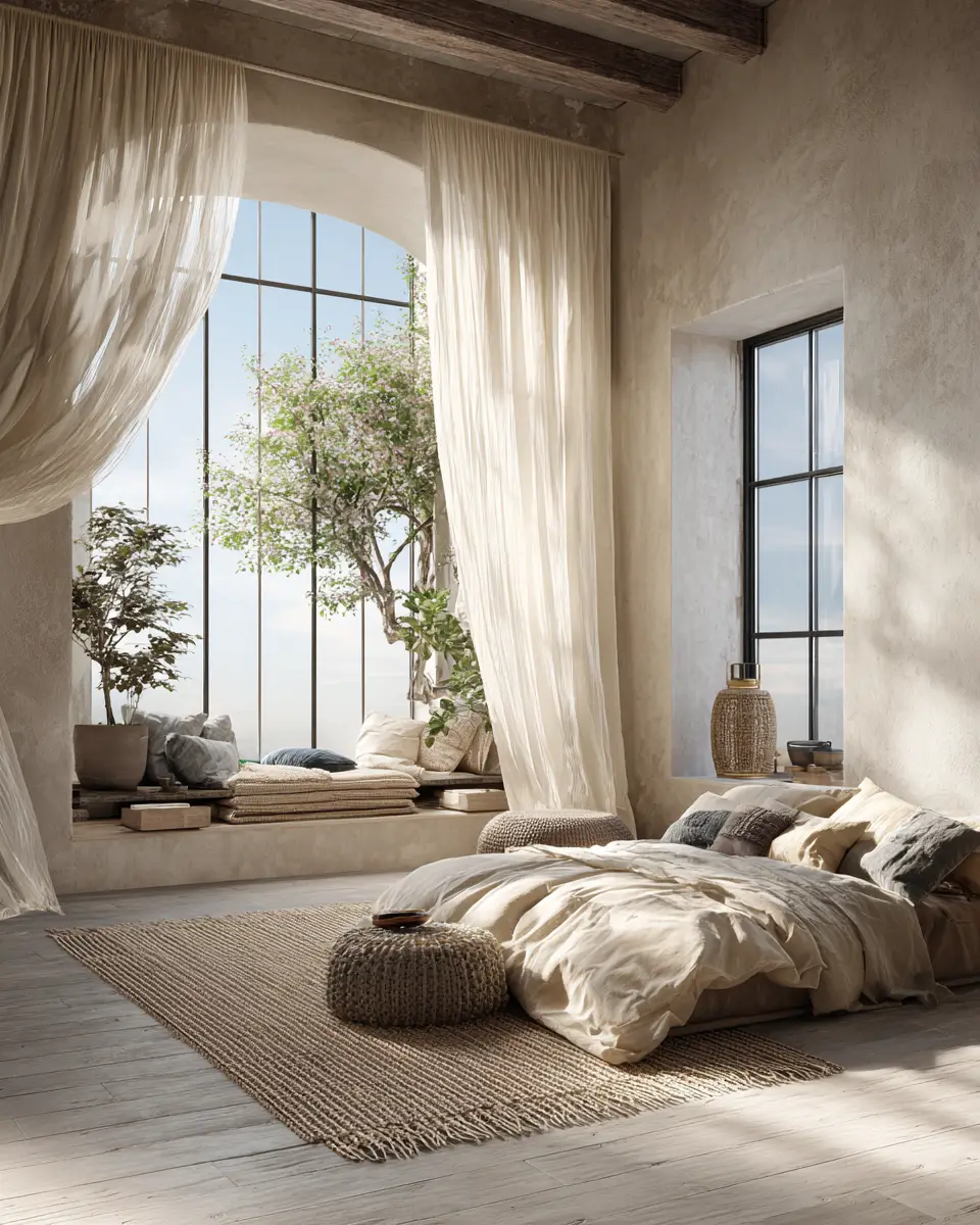 Natural Bedroom Decor Ideas