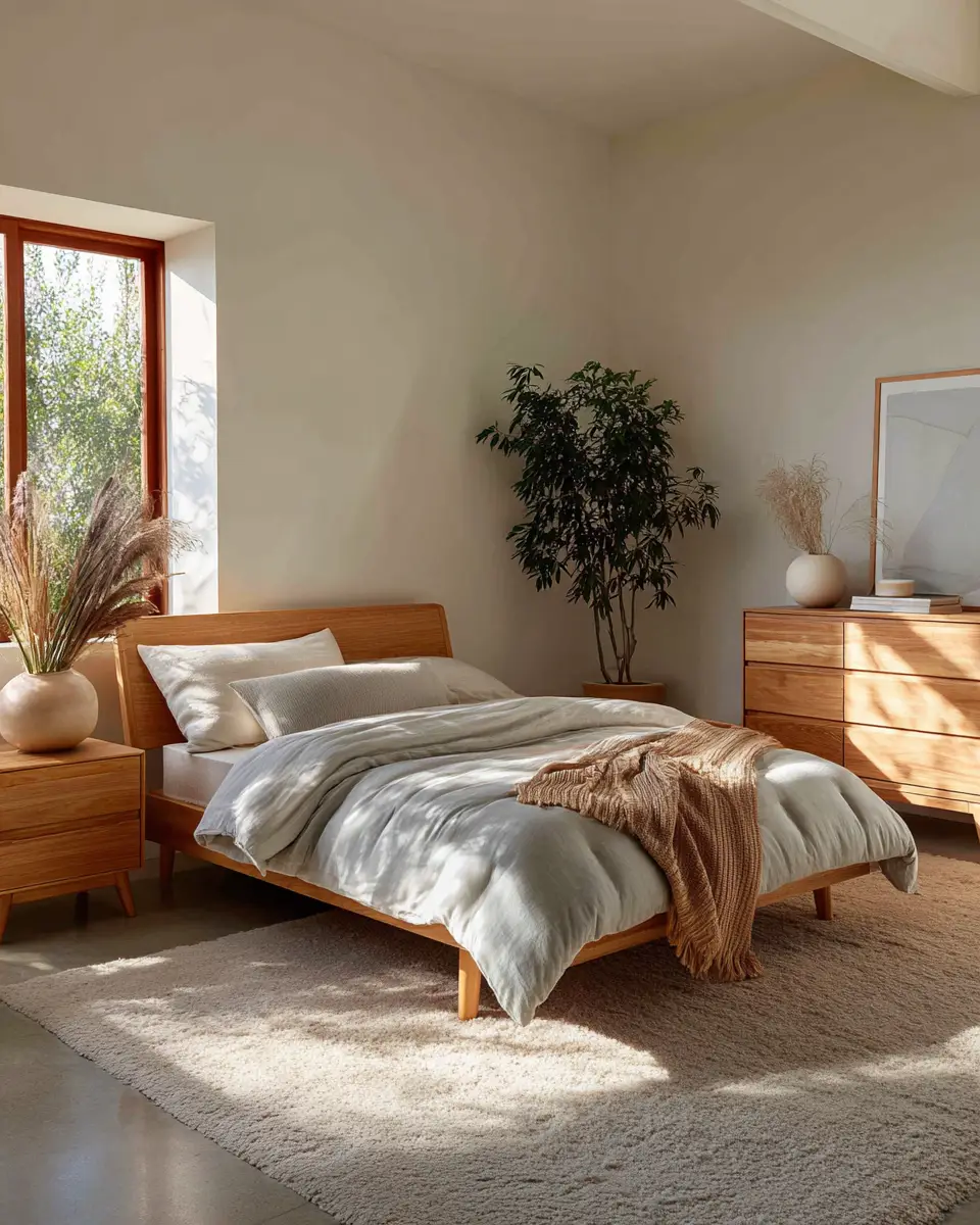 Natural Bedroom Decor Ideas