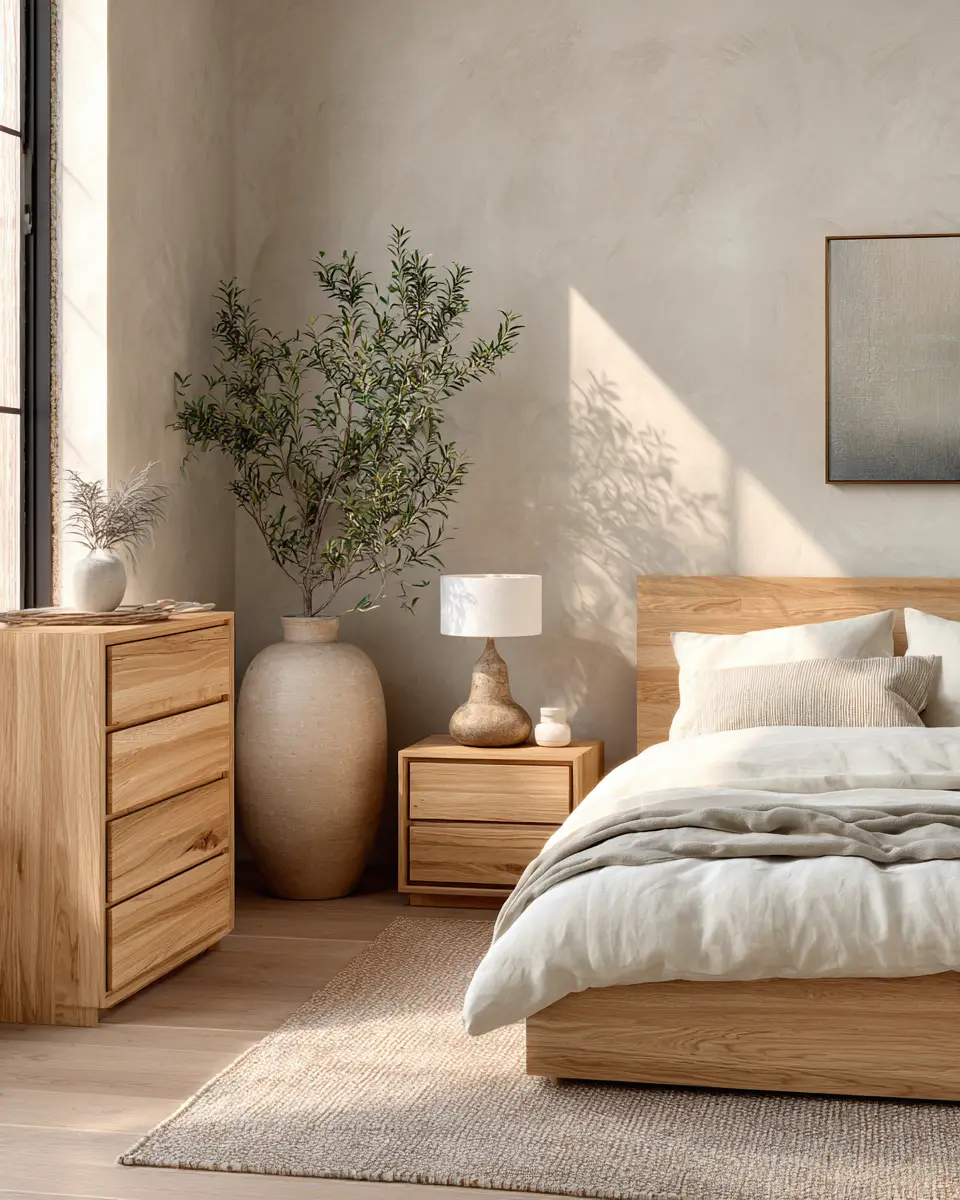 Natural Bedroom Decor Ideas