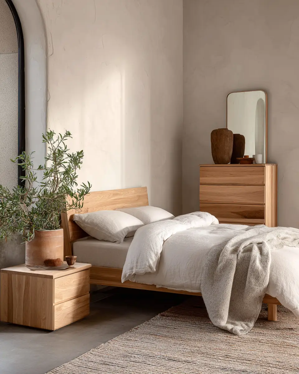 Natural Bedroom Decor Ideas