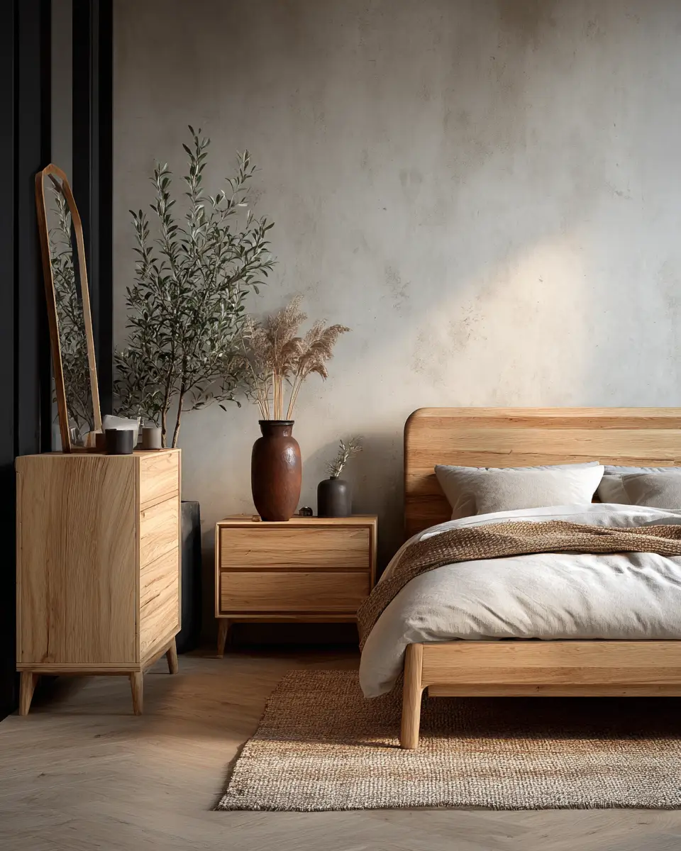 Natural Bedroom Decor Ideas